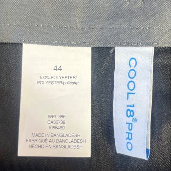 Haggar Cool 18 Pro Shorts Mens Size 44 Gray New Expandable Waist - Picture 7 of 11